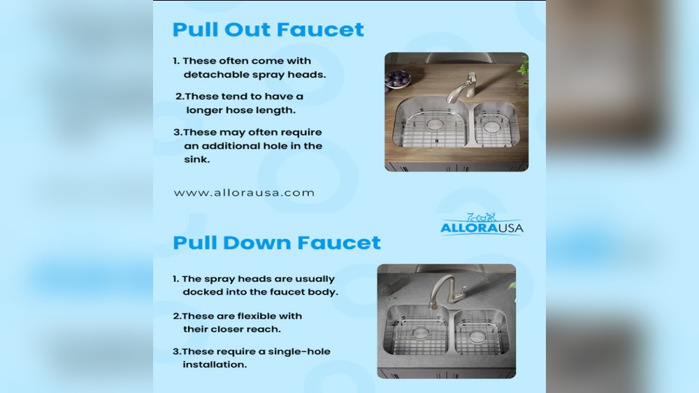Bar Vs Pull down Faucet