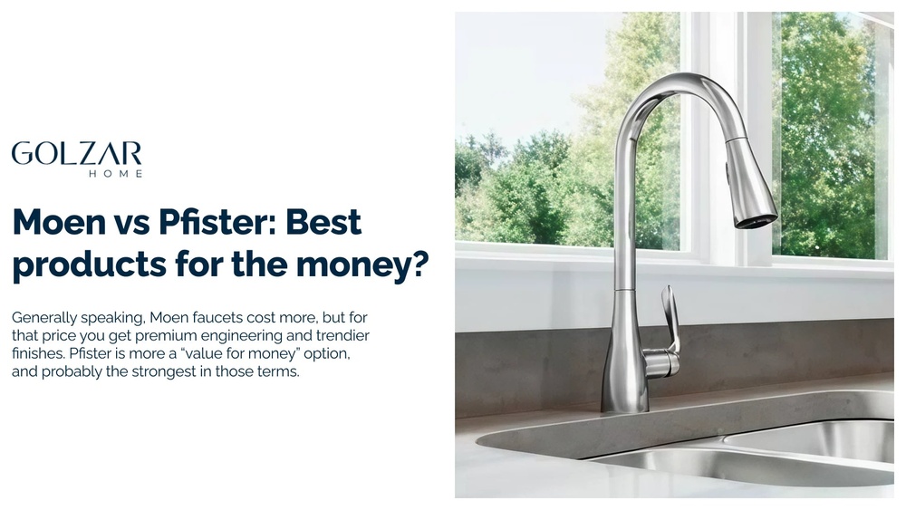 Moen Vs Pfister Kitchen Faucet